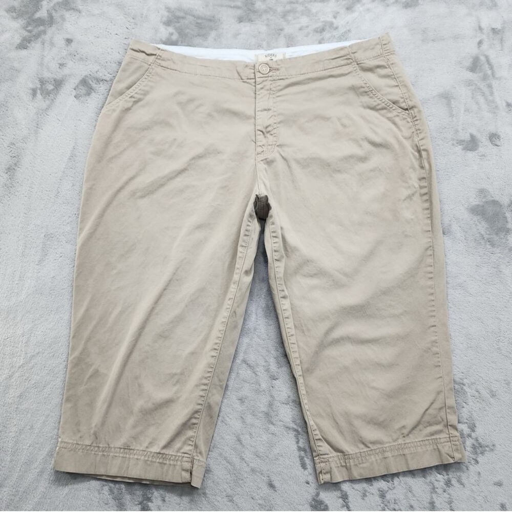 Lee Khaki Riders Capris